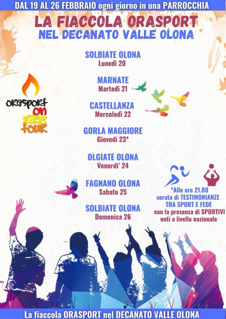 Eventi decanato Valle olona